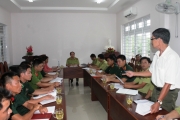 Hội nghị triển khai Kế hoạch phòng chống các hành vi vi phạm Luật Bảo vệ và Phát triển rừng trên địa bàn huyện Côn Đảo năm 2018 