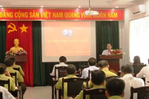 Chương trình họp sinh hoạt Chi bộ Ban quản lý Vườn quốc gia Côn Đảo quý I năm 2019