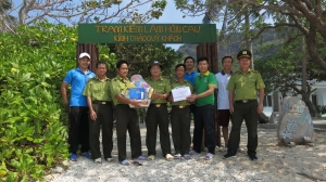 Thăm chúc tết nguyên đán Nhâm Dần năm 2022 tại Vườn Quốc gia Côn Đảo