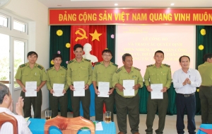 Lễ công bố và trao các quyết định miễn nhiệm, phân công công tác lần 1 năm 2018