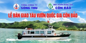 Lễ bàn giao tàu Vườn quốc gia Côn Đảo